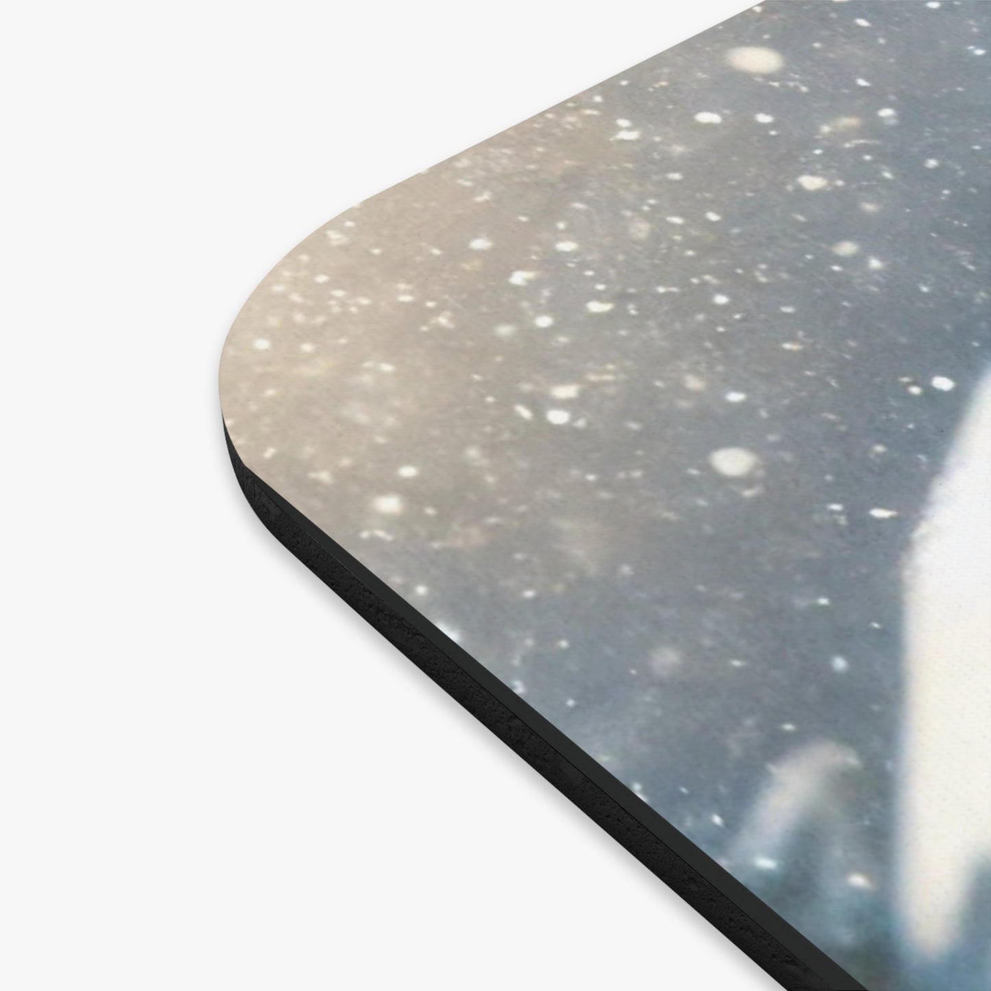 Shiba Inu Snowy Winter Wonderland Mouse Pad