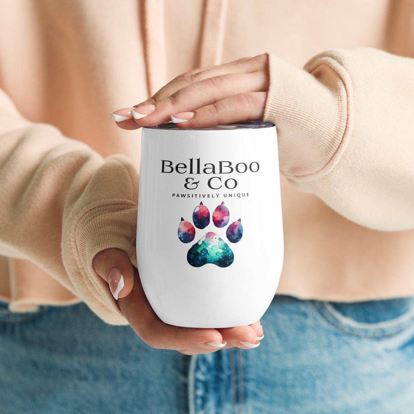 BellaBoo & Co Logo Wine Tumbler