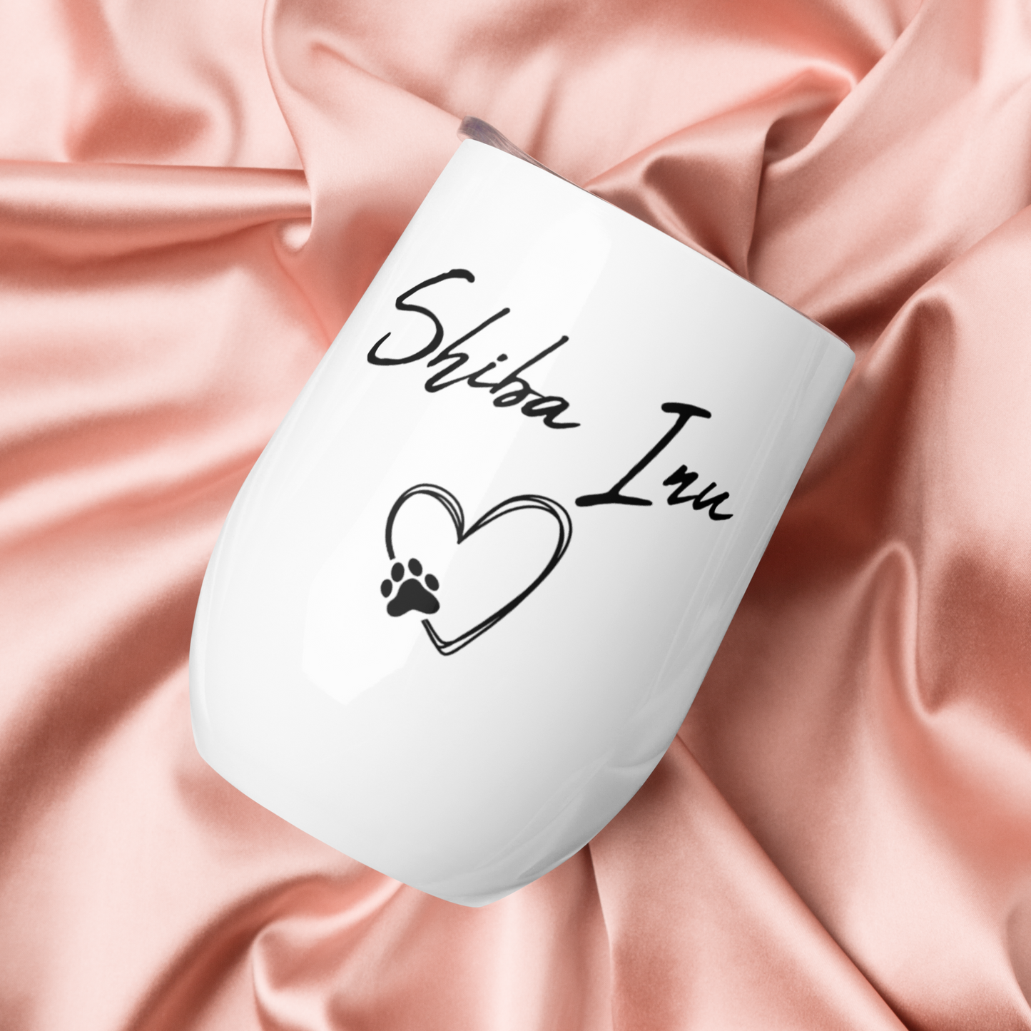 Shiba Inu Dab Wine Tumbler