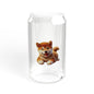 Shiba Inu Sipper Glass – 16oz Cute Dog-Themed Drinkware - BellaBoo & Co