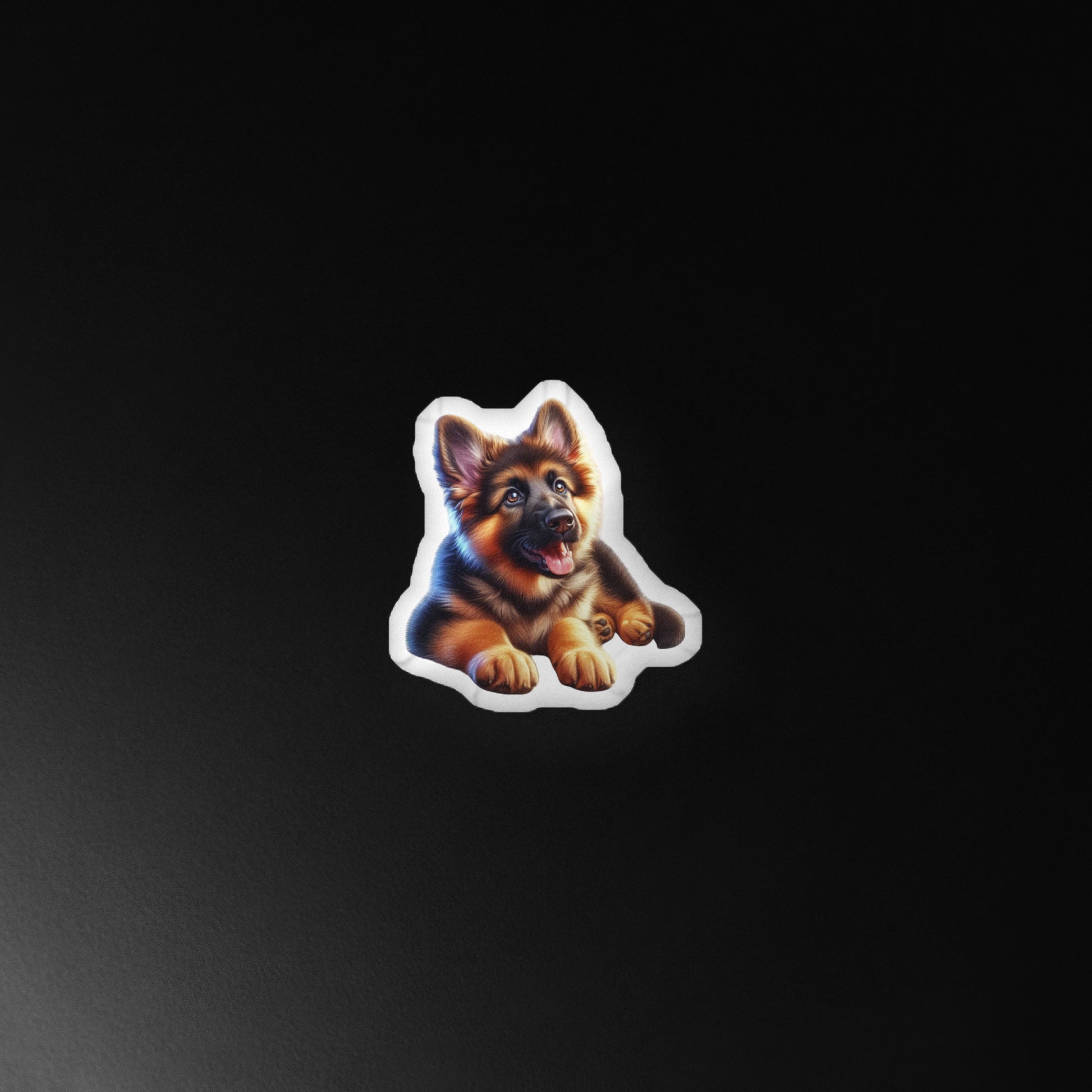 Cozy German Shepherd Shaped Pillow – Soft, Custom Dog Pillow - BellaBoo & Co