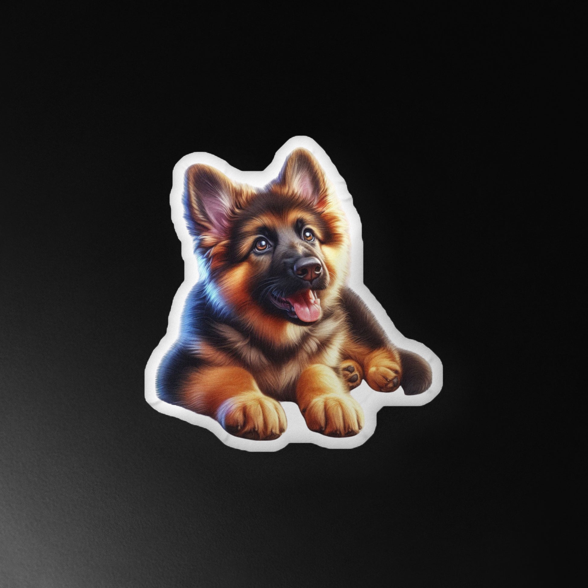 Cozy German Shepherd Shaped Pillow – Soft, Custom Dog Pillow - BellaBoo & Co