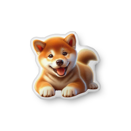 Cozy Shiba Inu Shaped Pillow – Soft, Custom Dog Pillow - BellaBoo & Co