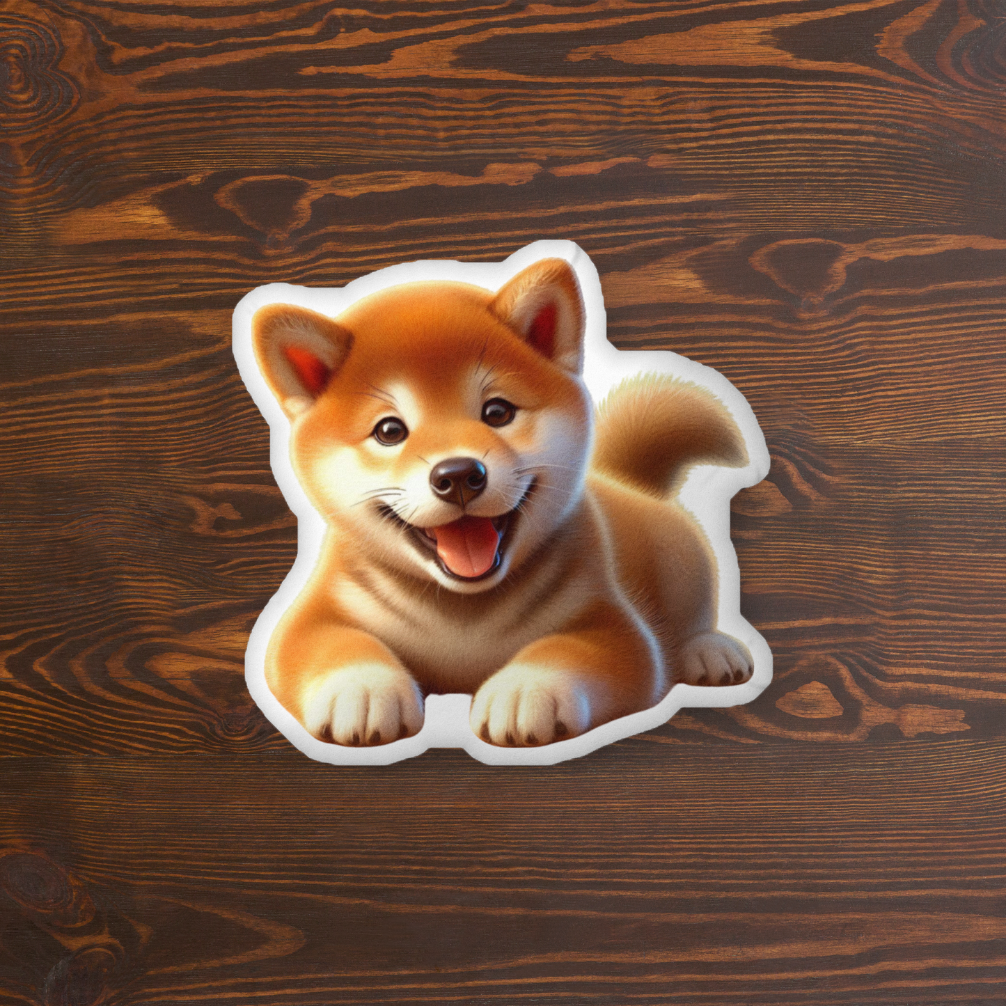 Cozy Shiba Inu Shaped Pillow – Soft, Custom Dog Pillow - BellaBoo & Co