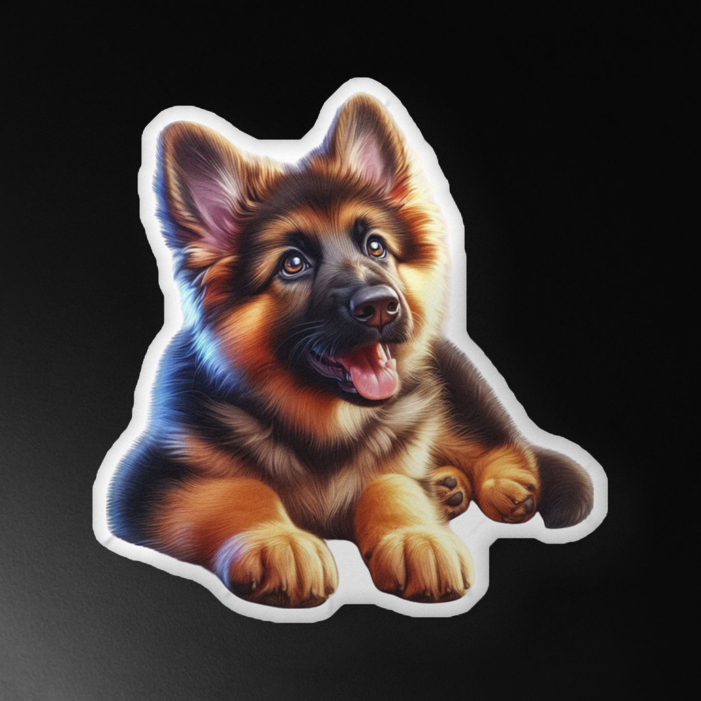 Cozy German Shepherd Shaped Pillow – Soft, Custom Dog Pillow - BellaBoo & Co