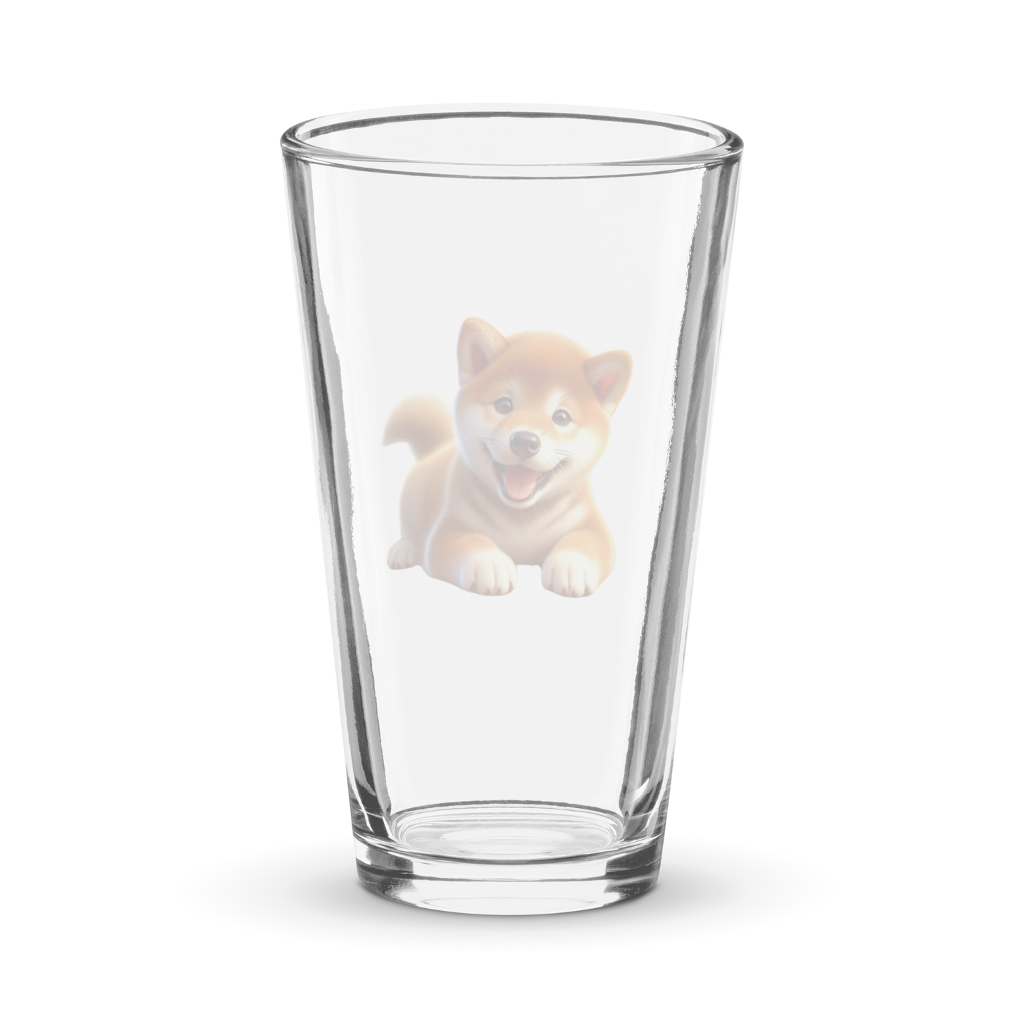 Shiba Inu Puppy Pint Glass