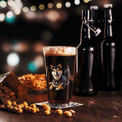 Shiba Inu Pint Glass - BellaBoo & Co