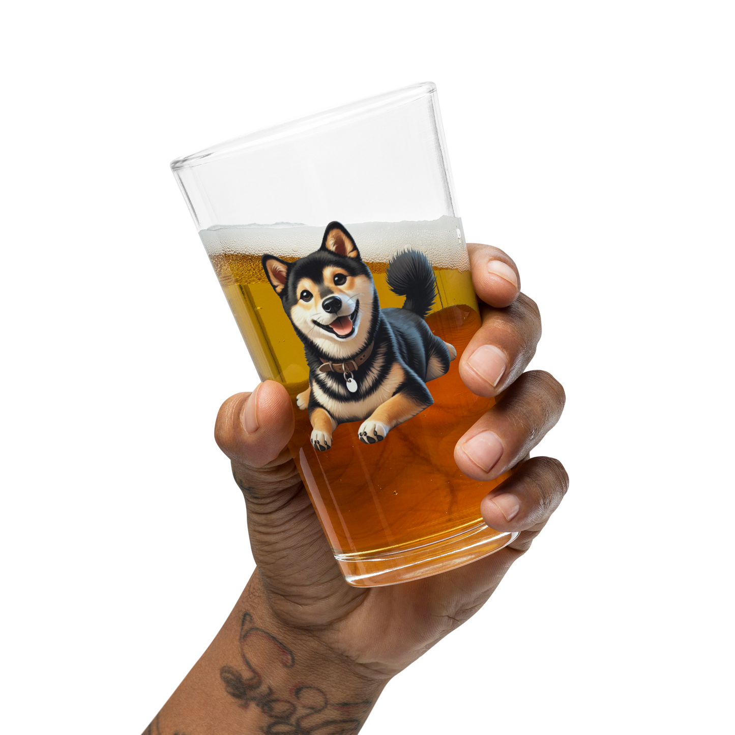 Shiba Inu Pint Glass - BellaBoo & Co