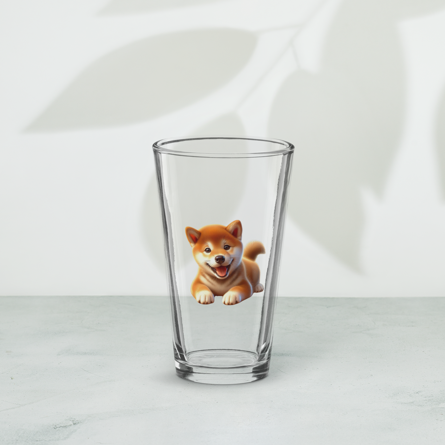 Shiba Inu Puppy Pint Glass