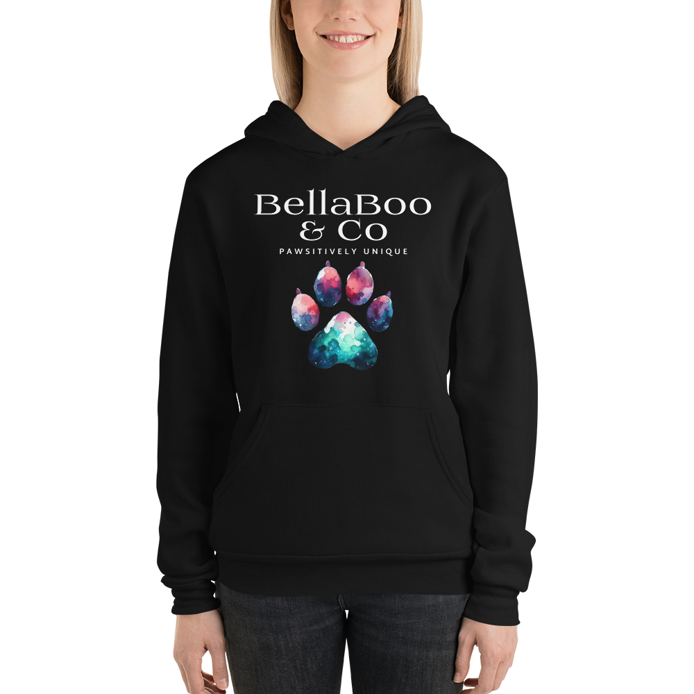 Cozy Comfort: BellaBoo & Co Women's Black Hoodie - BellaBoo & Co