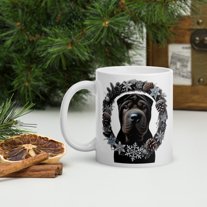 Shar Pei Christmas Mug