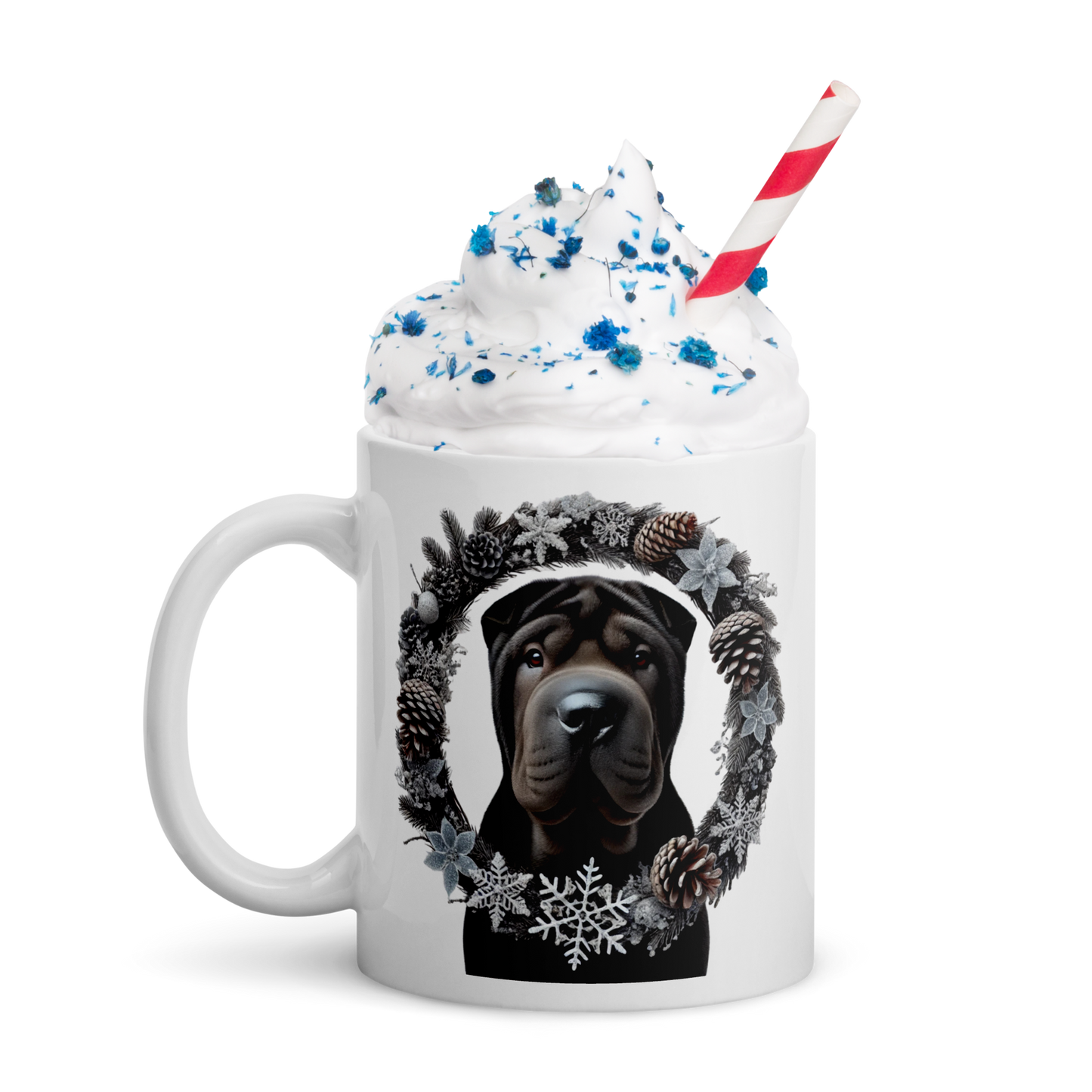 Shar Pei Christmas Mug