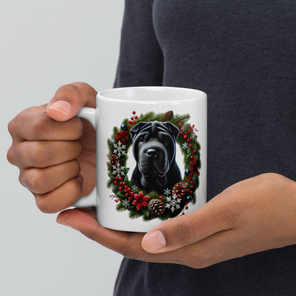 Shar Pei Christmas Mug