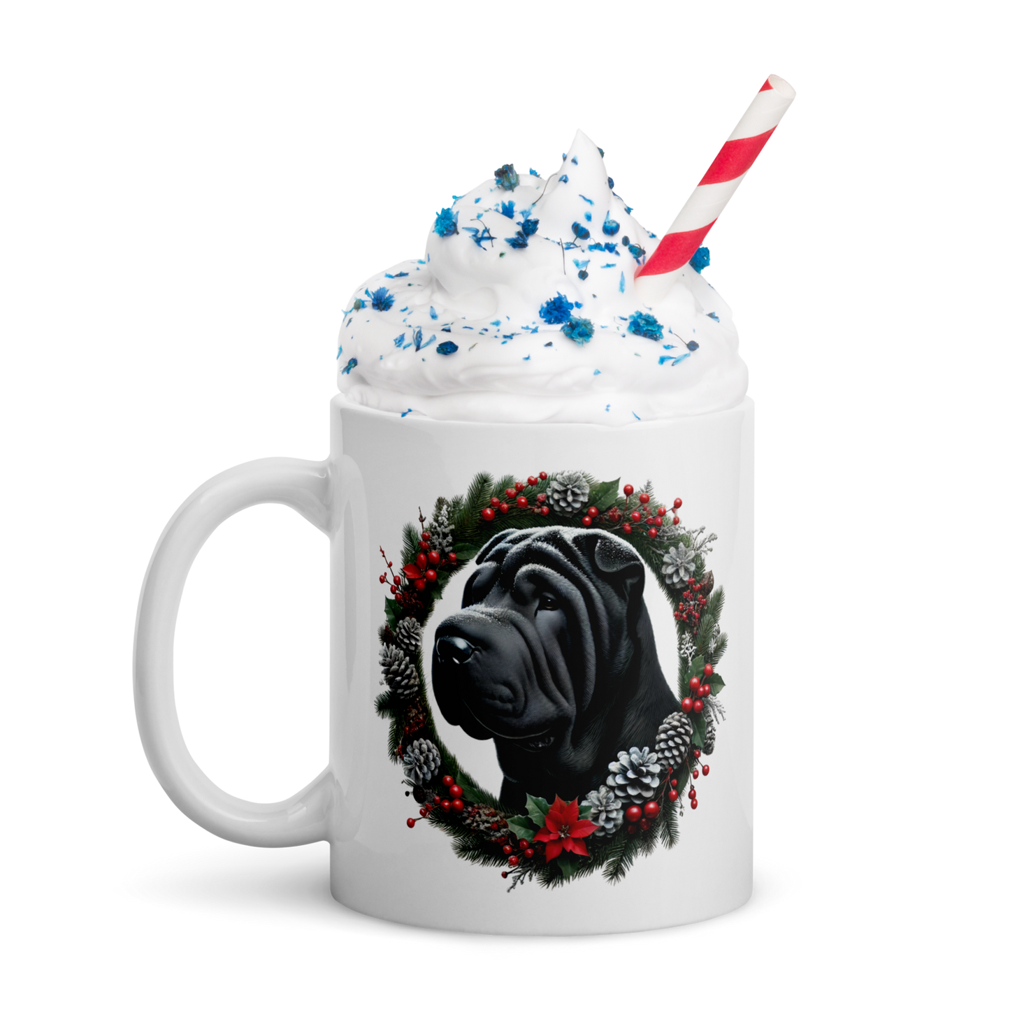 Shar Pei Christmas Mug