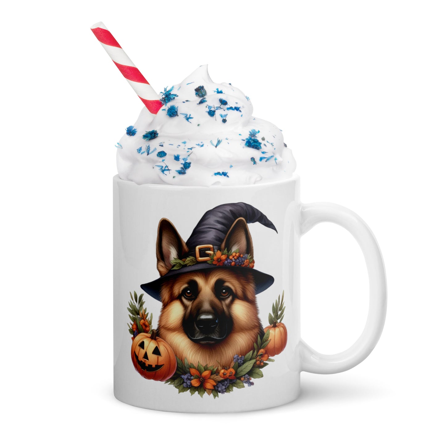 Cute Halloween German Shepherd Mug - BellaBoo & Co