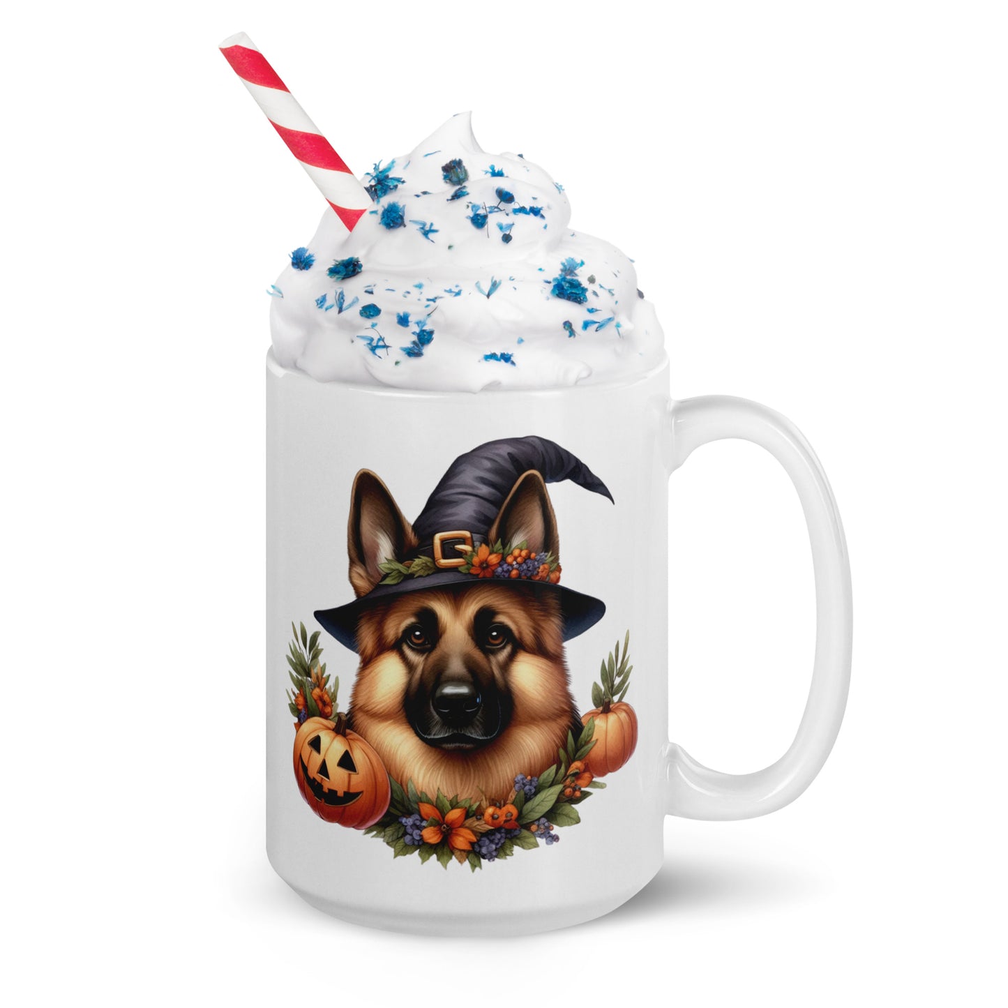 Cute Halloween German Shepherd Mug - BellaBoo & Co